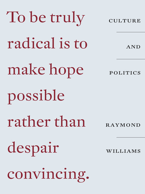 Cover image for Culture and Politics